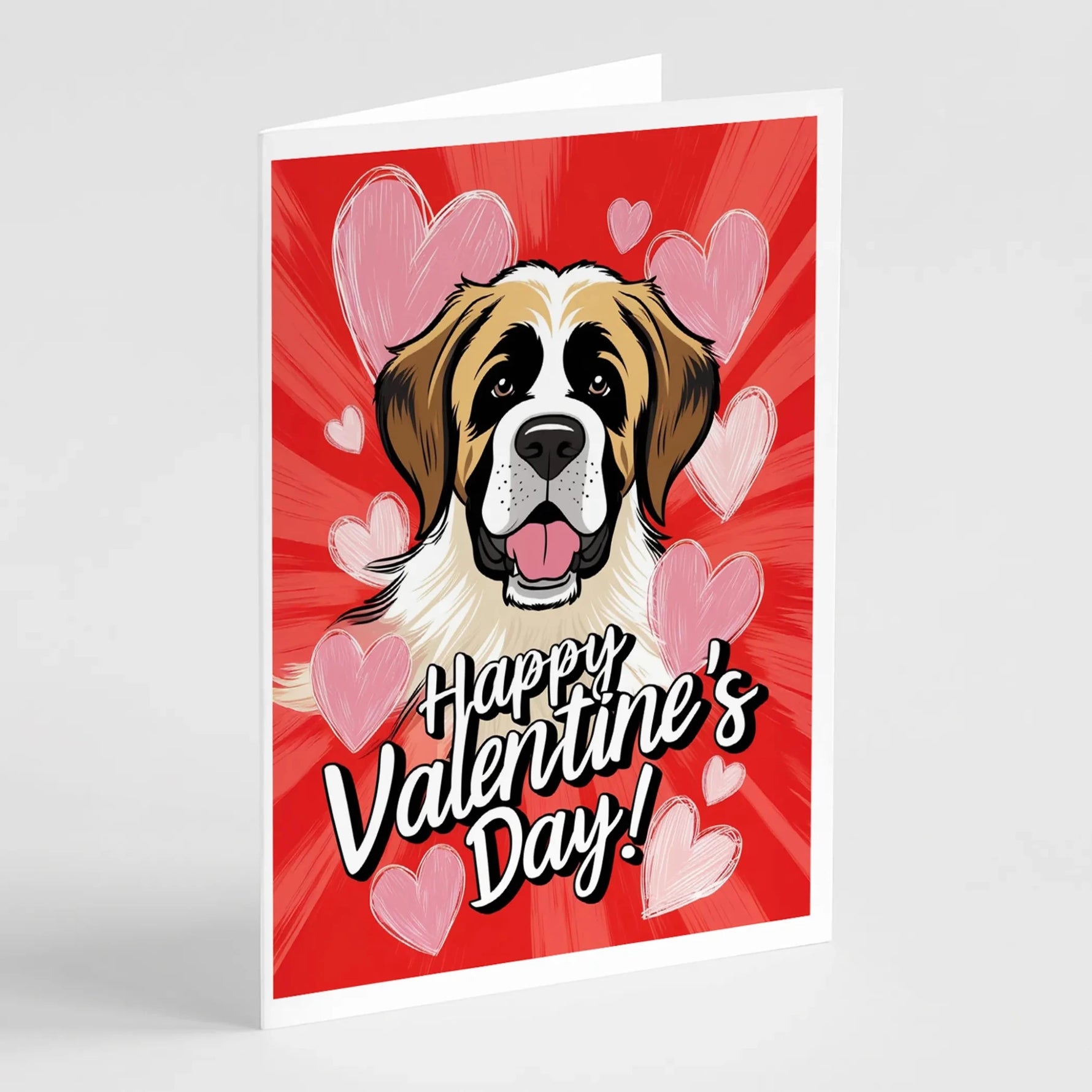 Happy Valentine's Day Greeting Cards - Size: 5X7 | Pack Of: 1 | Collection name: Happy valentine's day-AMAZON FACTORY