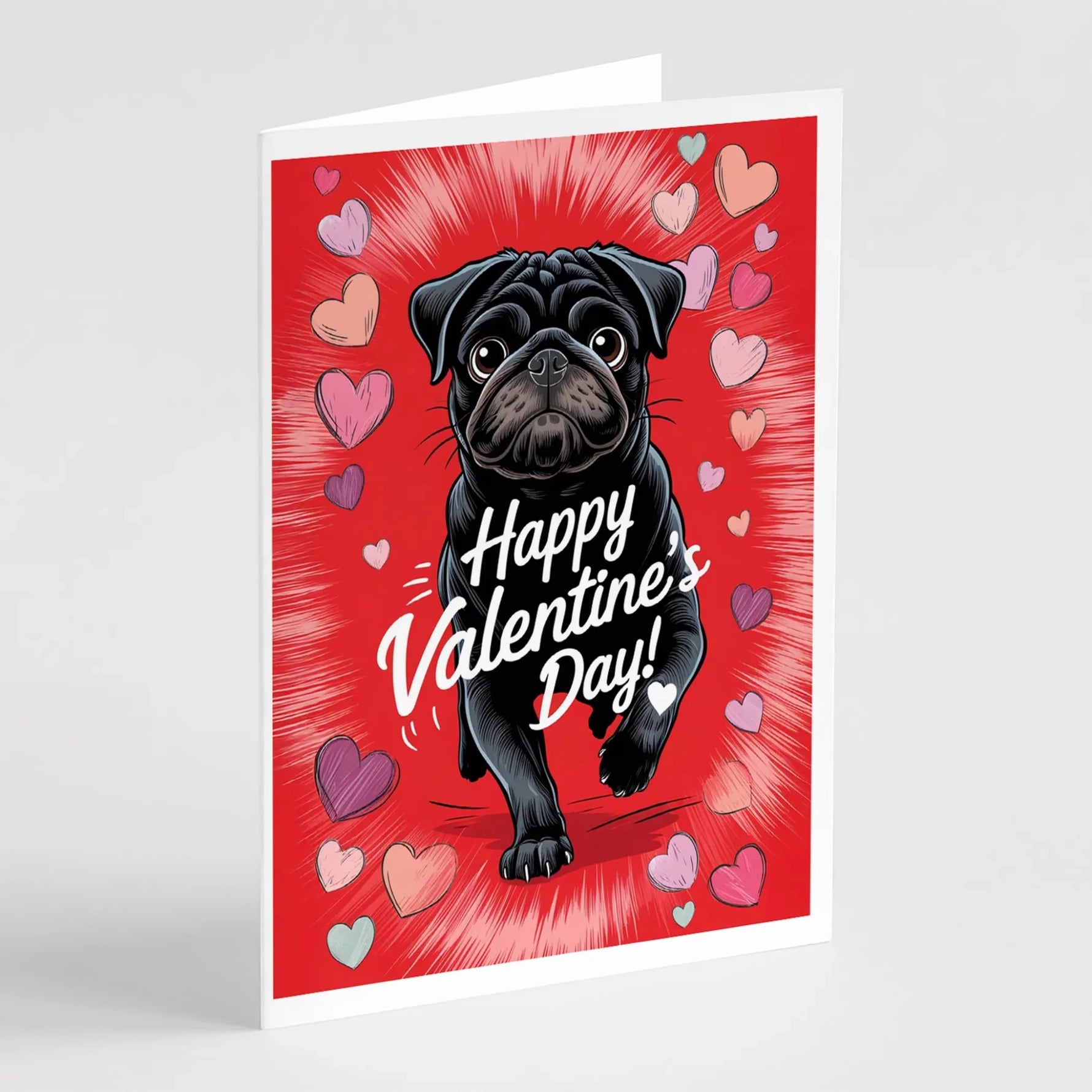 Happy Valentine's Day Greeting Cards - Size: 5X7 | Pack Of: 1 | Collection name: Happy valentine's day-AMAZON FACTORY