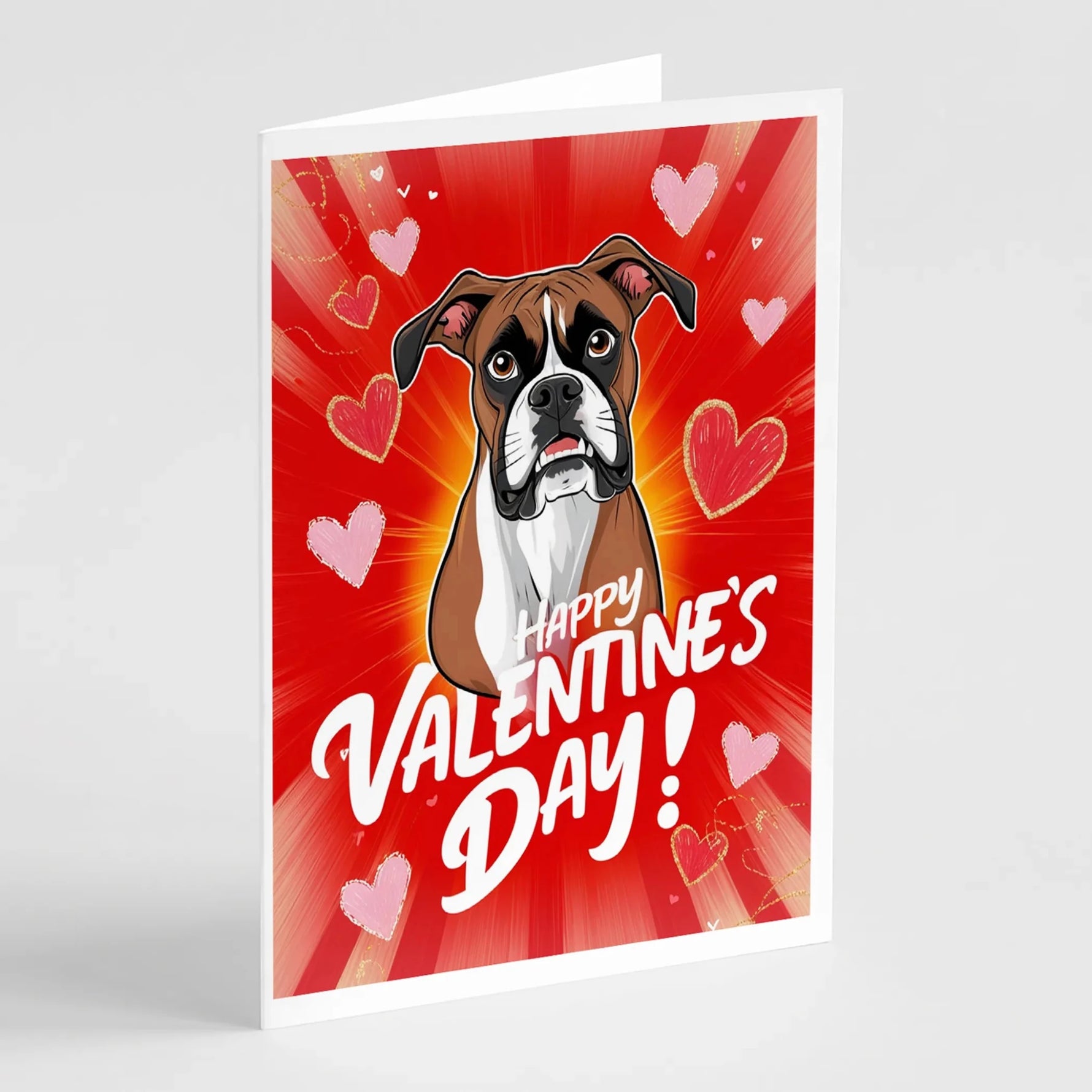 Happy Valentine's Day Greeting Cards - Size: 5X7 | Pack Of: 1 | Collection name: Happy valentine's day-AMAZON FACTORY