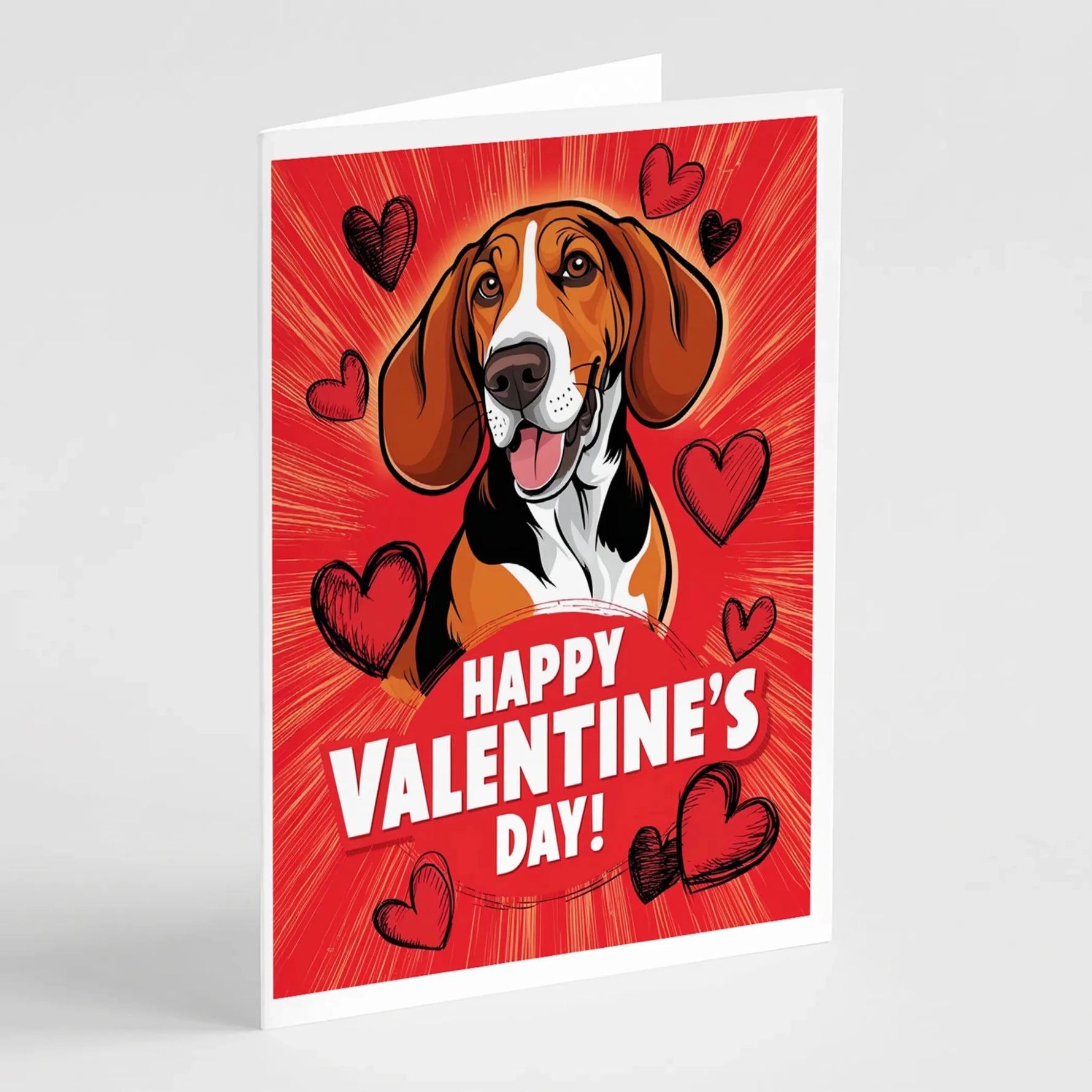 Happy Valentine's Day Greeting Cards - Size: 5X7 | Pack Of: 1 | Collection name: Happy valentine's day-AMAZON FACTORY