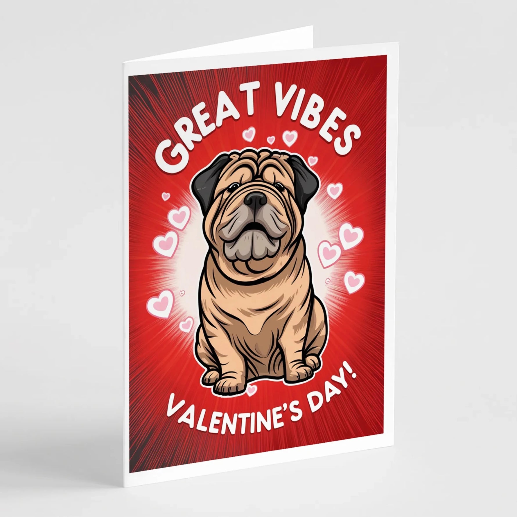 Happy Valentine's Day Greeting Cards - Size: 5X7 | Pack Of: 1 | Collection name: Happy valentine's day-AMAZON FACTORY