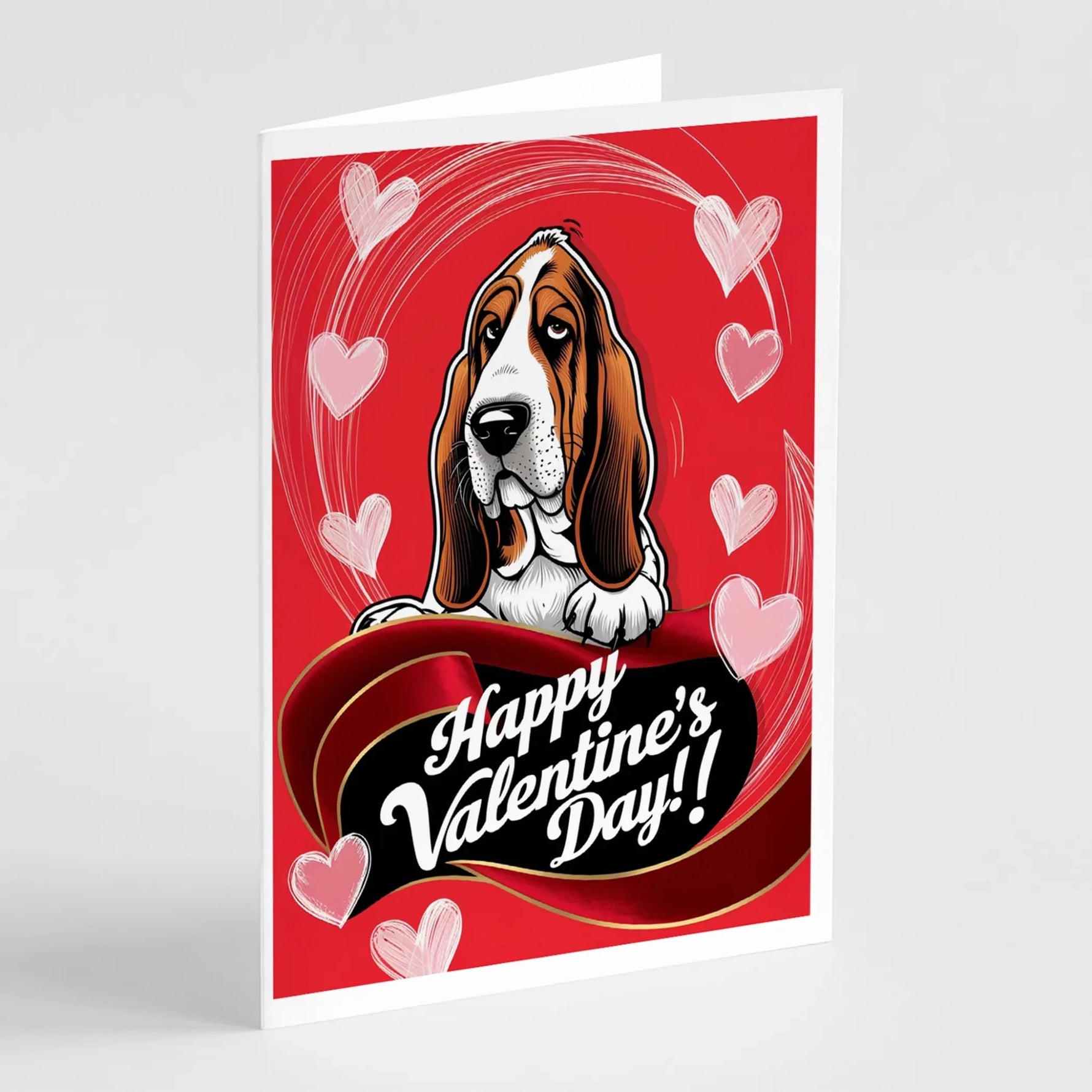 Happy Valentine's Day Greeting Cards - Size: 5X7 | Pack Of: 1 | Collection name: Happy valentine's day-AMAZON FACTORY