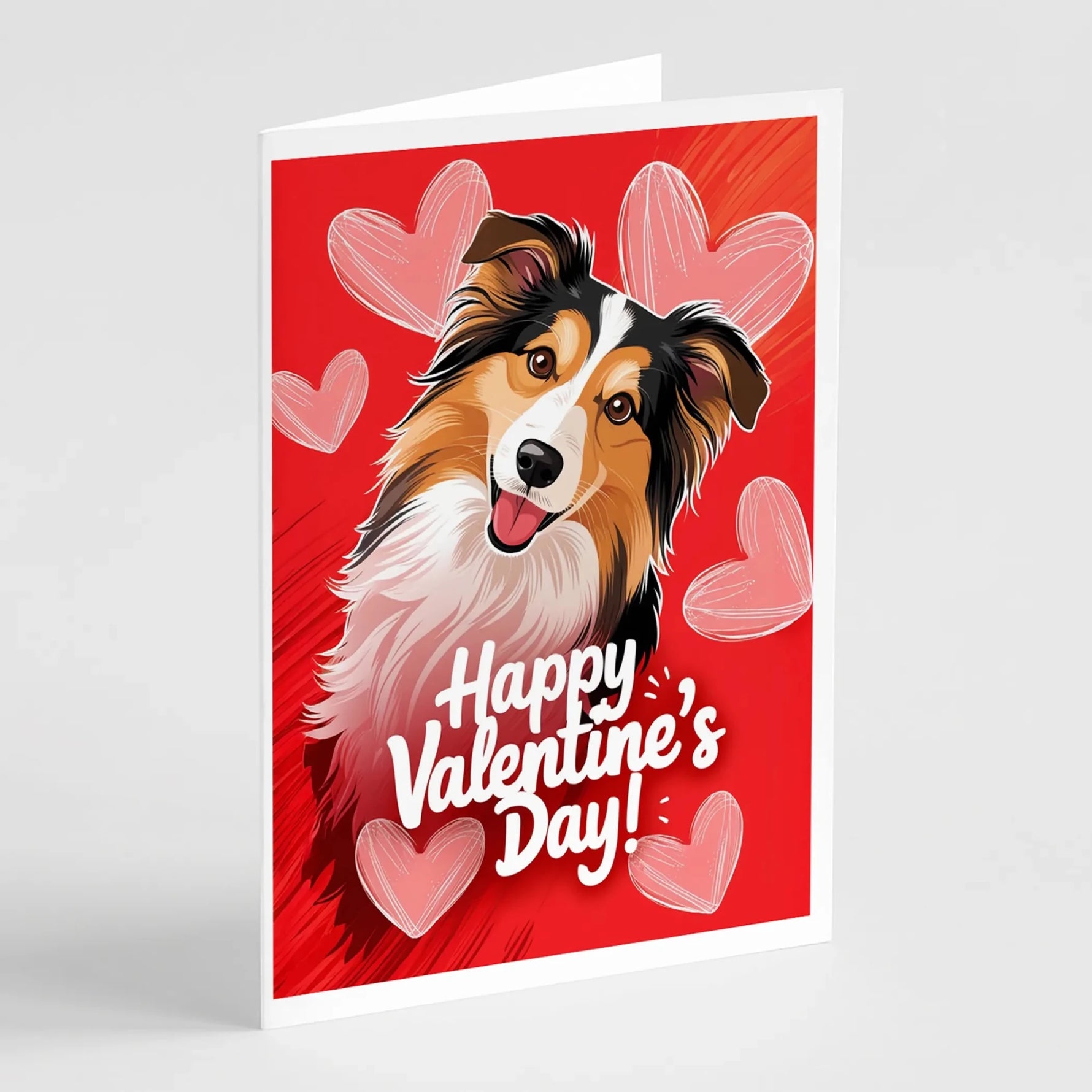 Happy Valentine's Day Greeting Cards - Size: 5X7 | Pack Of: 1 | Collection name: Happy valentine's day-AMAZON FACTORY