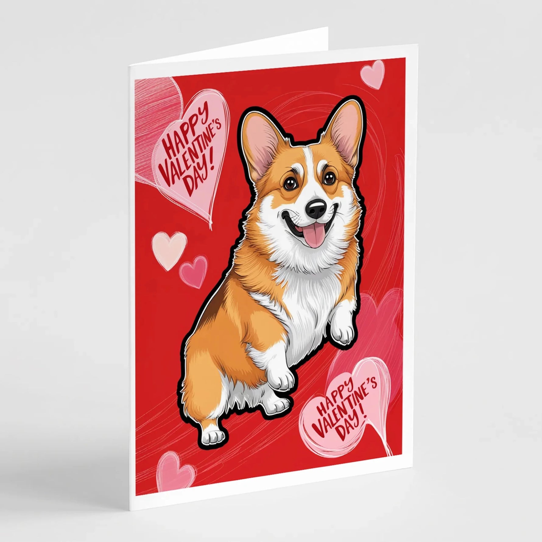 Happy Valentine's Day Greeting Cards - Size: 5X7 | Pack Of: 1 | Collection name: Happy valentine's day-AMAZON FACTORY