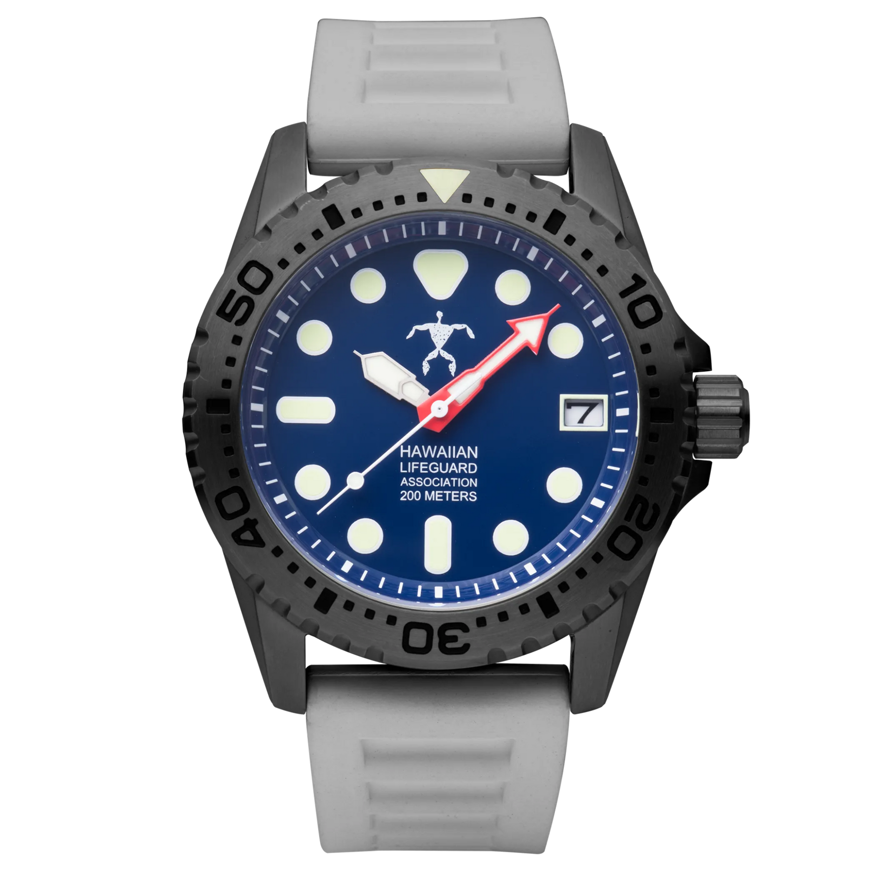 Hawaiian Lifeguard Association Dive Watch Quartz - Size: ONE SIZE - 42MM | Pack Of: 1 - AMAZON FACTORY