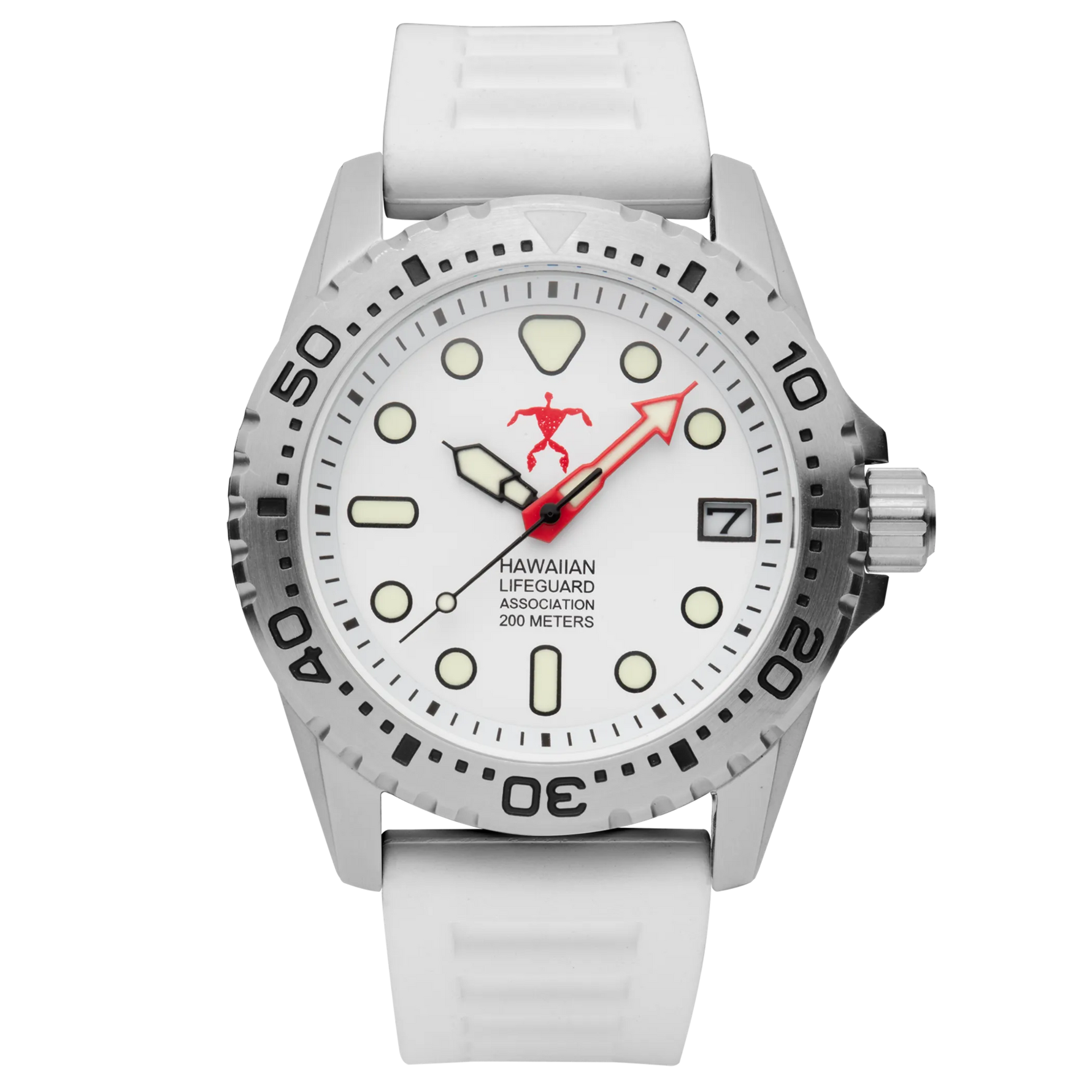 Hawaiian Lifeguard Association Dive Watch Quartz - Size: ONE SIZE - 42MM | Pack Of: 1 - AMAZON FACTORY