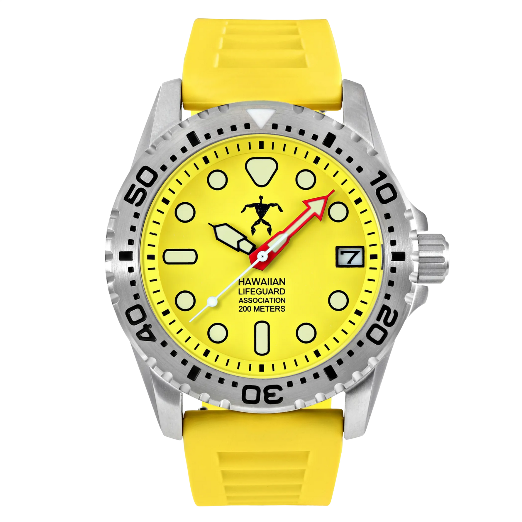 Hawaiian Lifeguard Association Dive Watch Quartz - Size: ONE SIZE - 42MM | Pack Of: 1 - AMAZON FACTORY