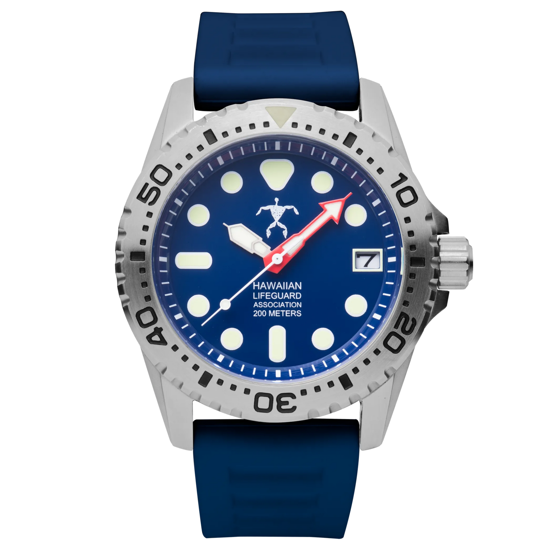 Hawaiian Lifeguard Association Dive Watch Quartz - Size: ONE SIZE - 42MM | Pack Of: 1 - AMAZON FACTORY