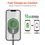 HyperGear MagVent Wireless Car Charging Mount for iPhone 13-AMAZON FACTORY