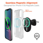 HyperGear MagVent Wireless Car Charging Mount for iPhone 13-AMAZON FACTORY