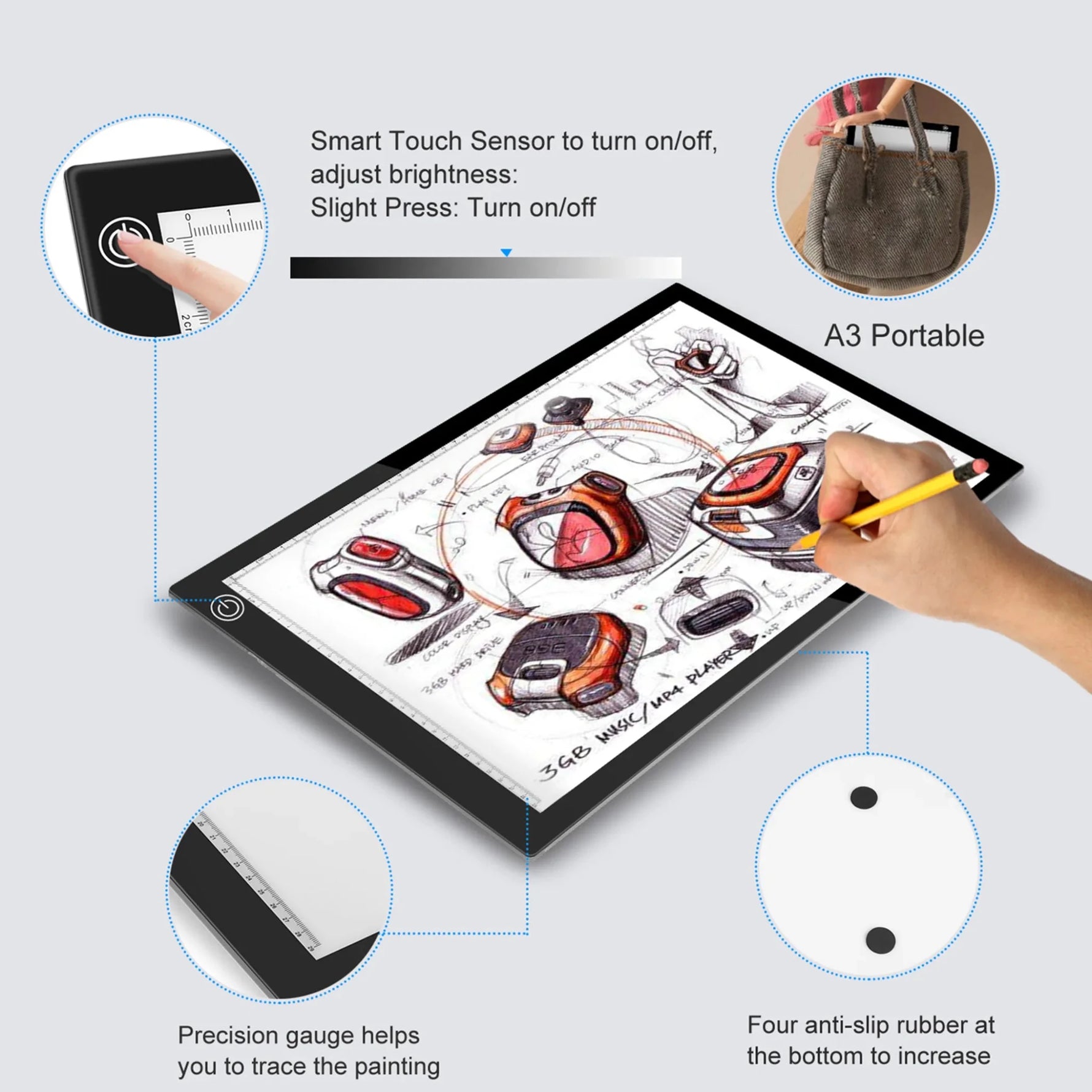 iMounTEK A3 LED-AMAZON FACTORY