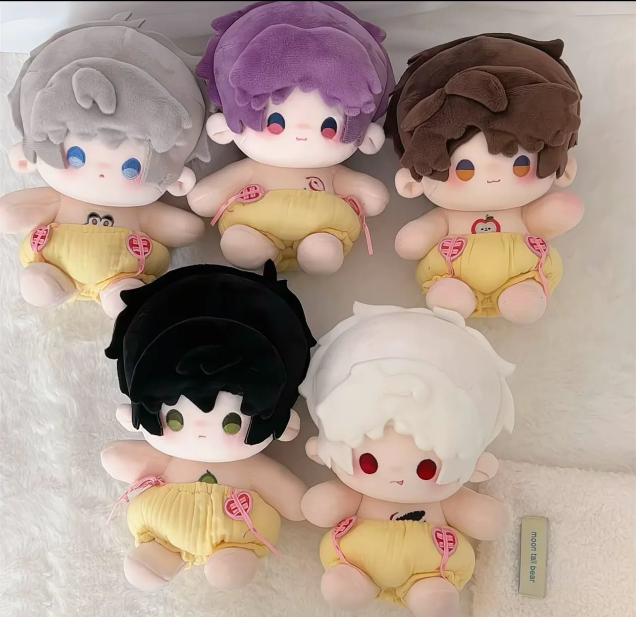 In Stock 20cm Love and Deepspace Rafayel Sylus Caleb Zayne Stuffed Plushie Flower Pants Doll With Skeleton Ornament Anime Game - AMAZON FACTORY