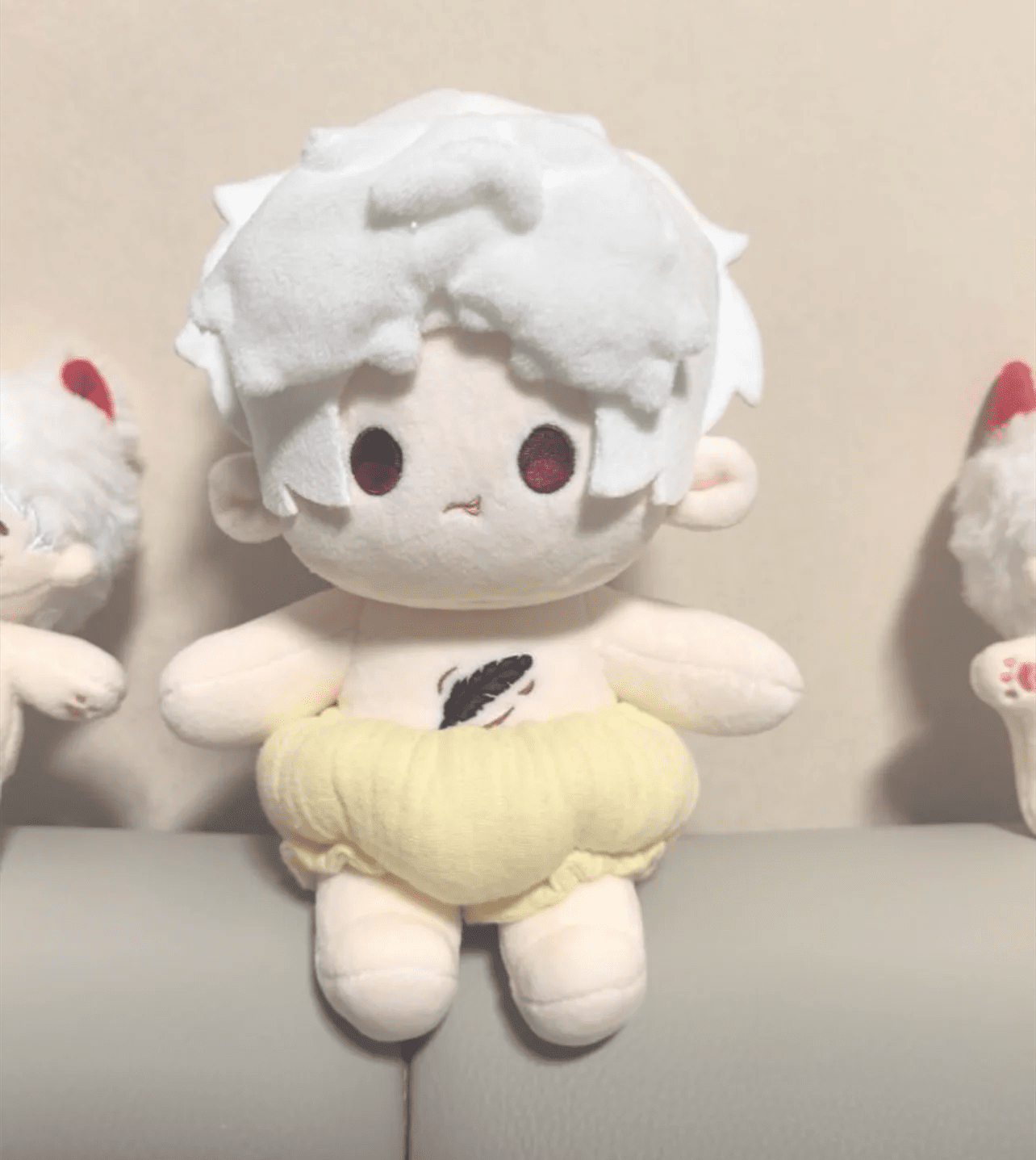 In Stock 20cm Love and Deepspace Rafayel Sylus Caleb Zayne Stuffed Plushie Flower Pants Doll With Skeleton Ornament Anime Game - AMAZON FACTORY