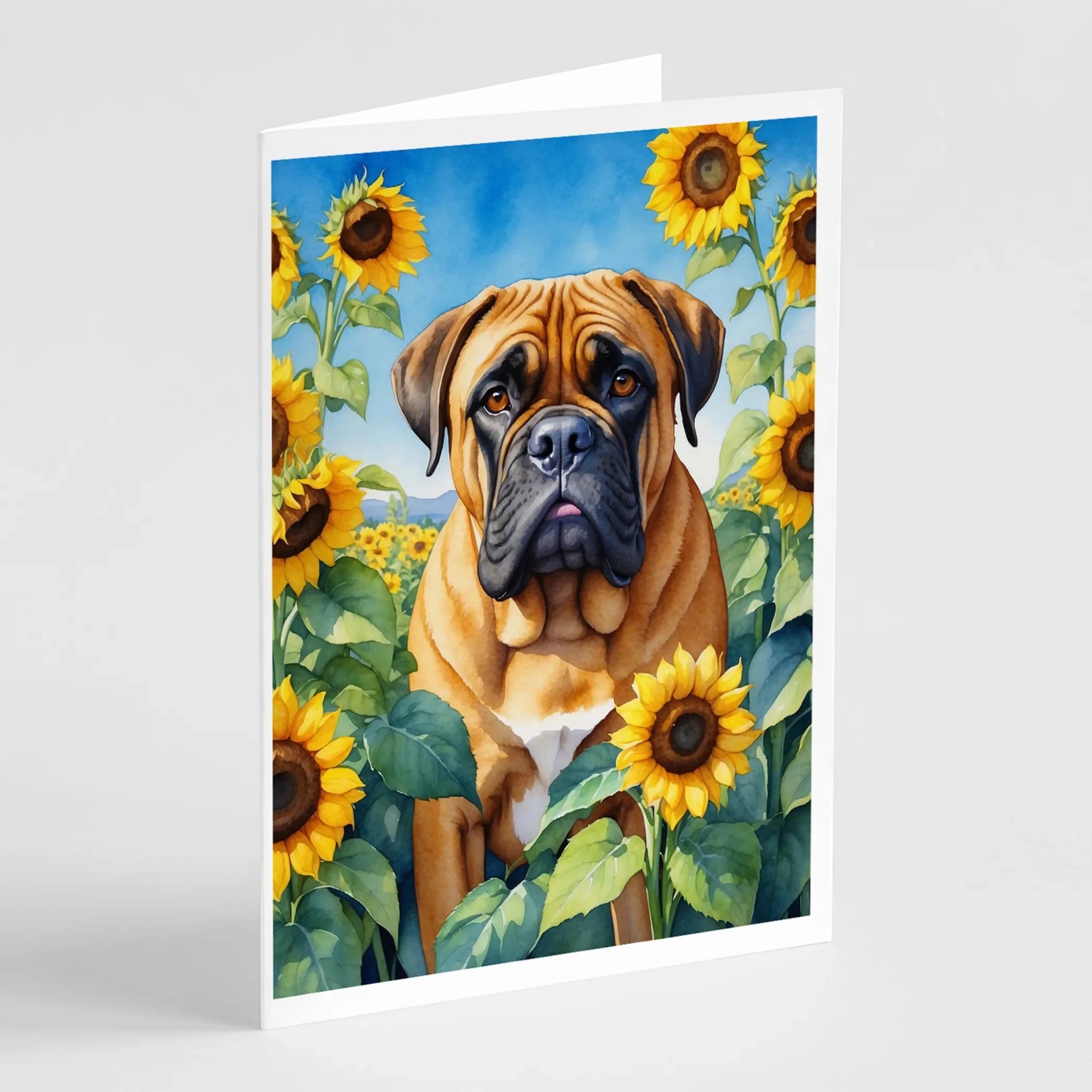 In Sunflowers Greeting Cards - Size: 5X7 | Pack Of: 1 | Collection name: In sunflowers-AMAZON FACTORY