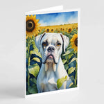 In Sunflowers Greeting Cards - Size: 5X7 | Pack Of: 1 | Collection name: In sunflowers-AMAZON FACTORY
