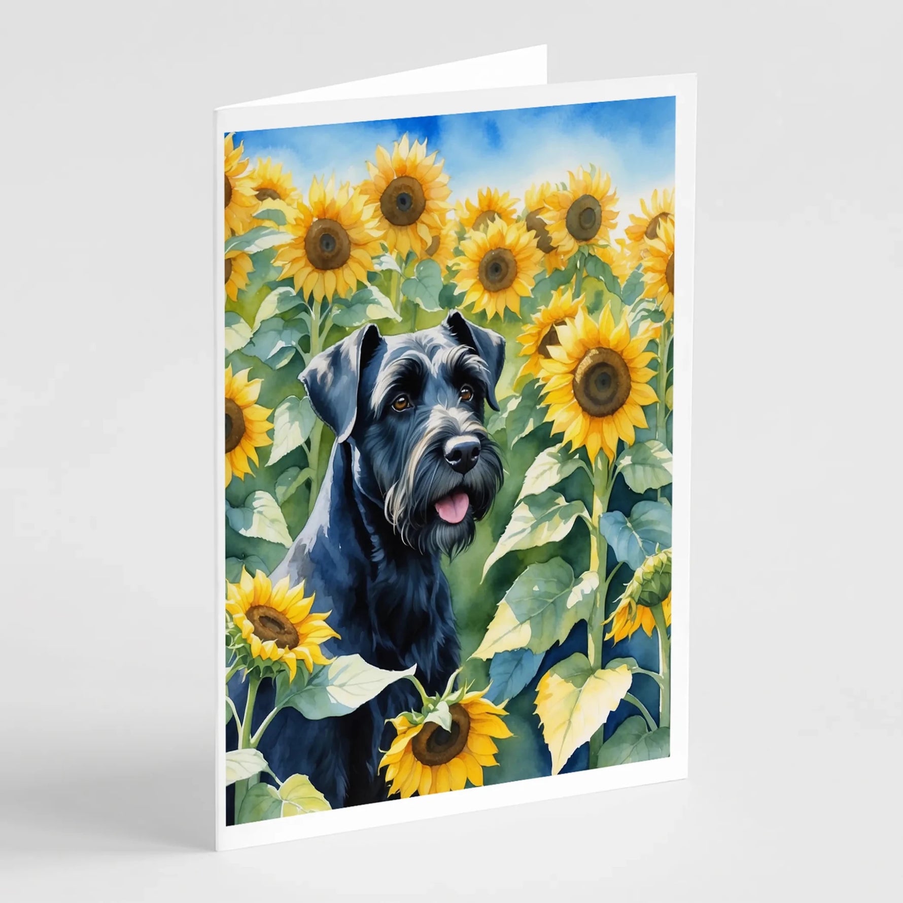 In Sunflowers Greeting Cards - Size: 5X7 | Pack Of: 1 | Collection name: In sunflowers-AMAZON FACTORY
