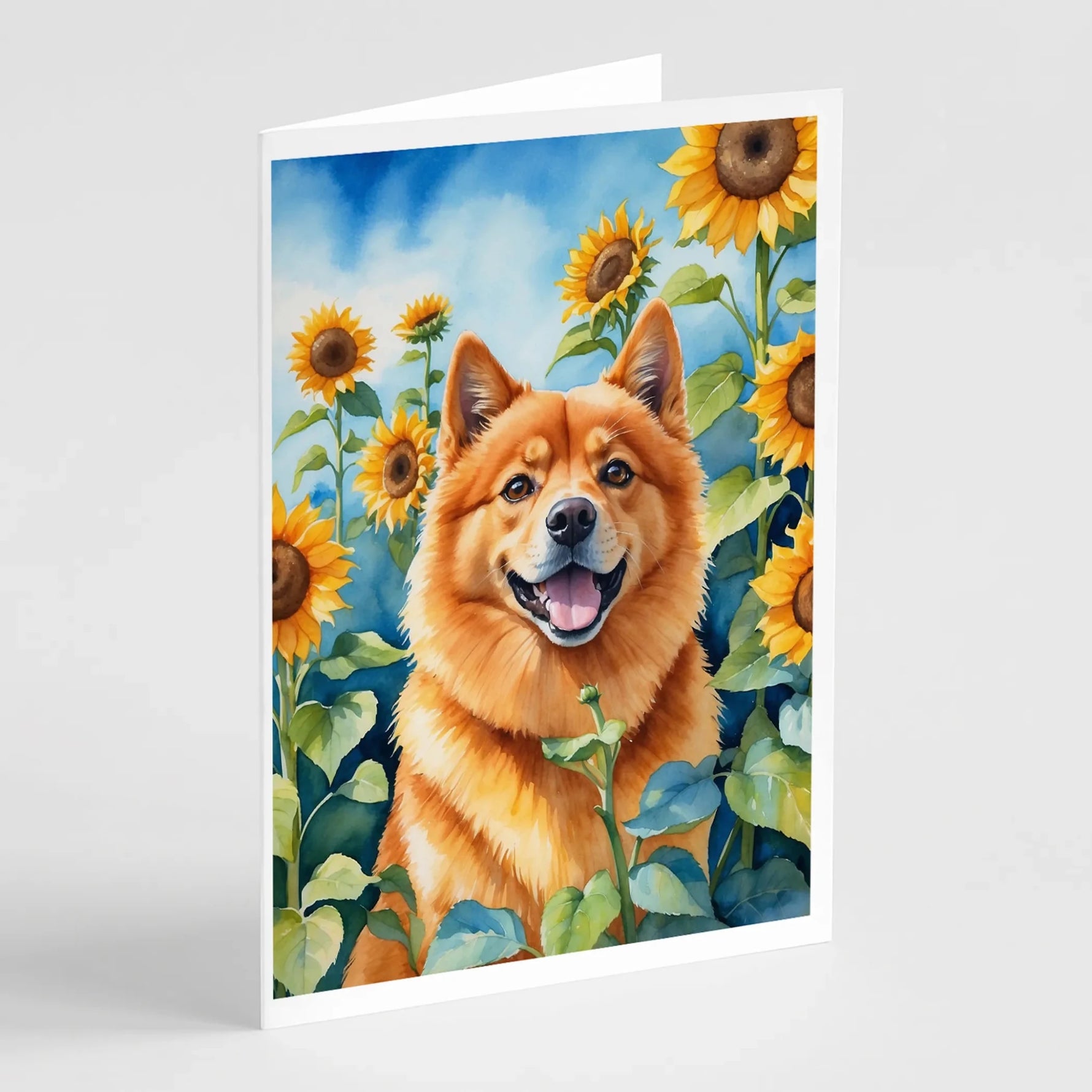 In Sunflowers Greeting Cards - Size: 5X7 | Pack Of: 1 | Collection name: In sunflowers-AMAZON FACTORY