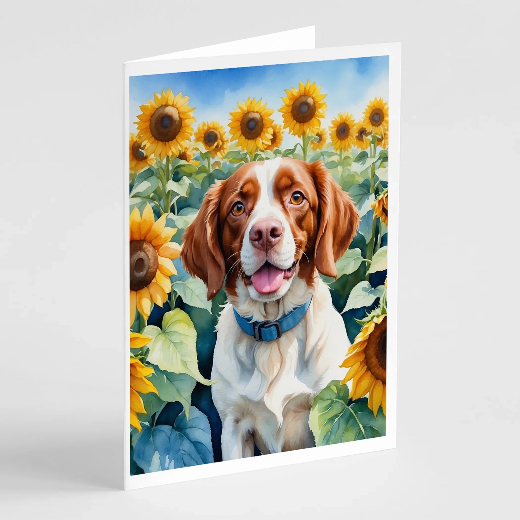 In Sunflowers Greeting Cards - Size: 5X7 | Pack Of: 1 | Collection name: In sunflowers-AMAZON FACTORY