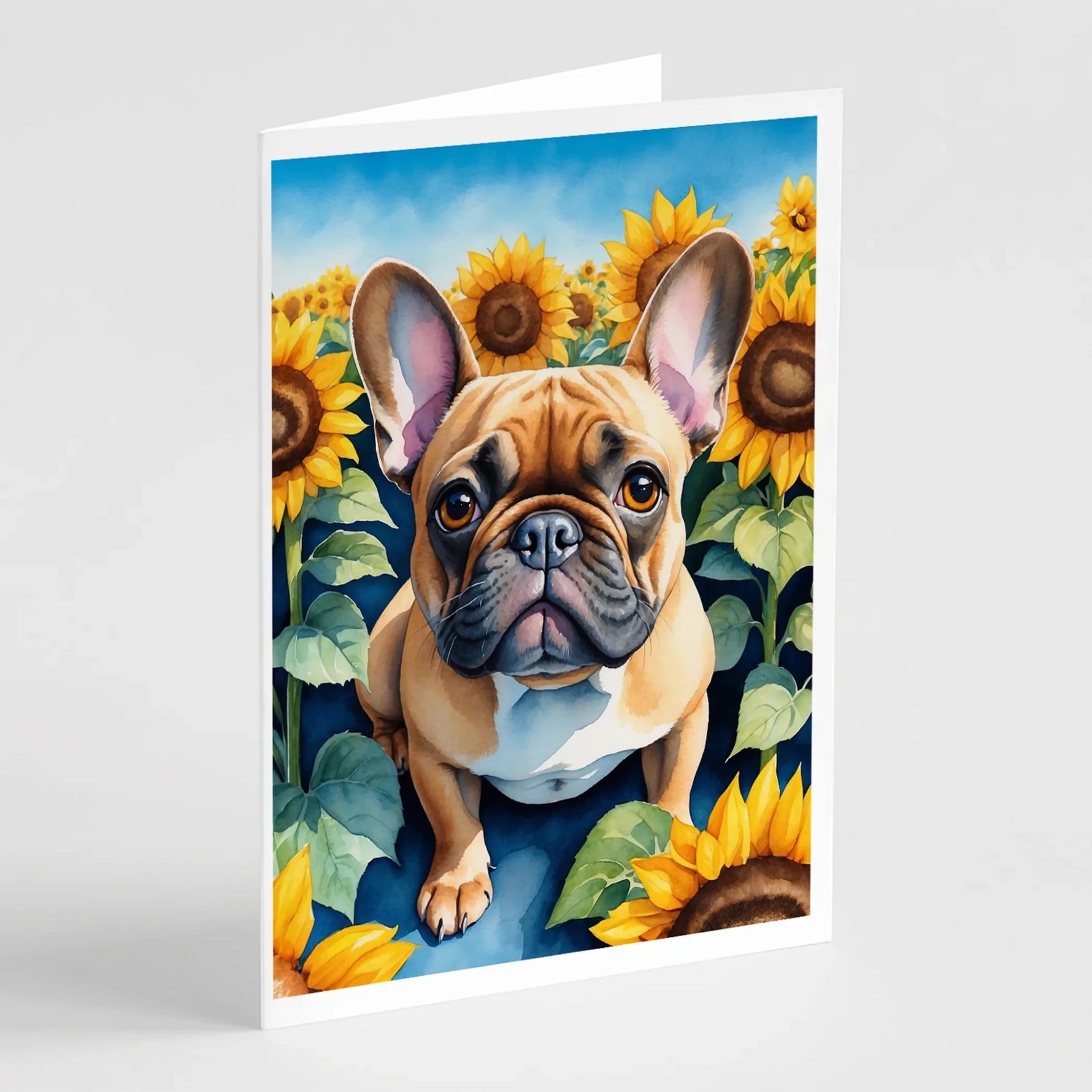 In Sunflowers Greeting Cards - Size: 5X7 | Pack Of: 1 | Collection name: In sunflowers-AMAZON FACTORY
