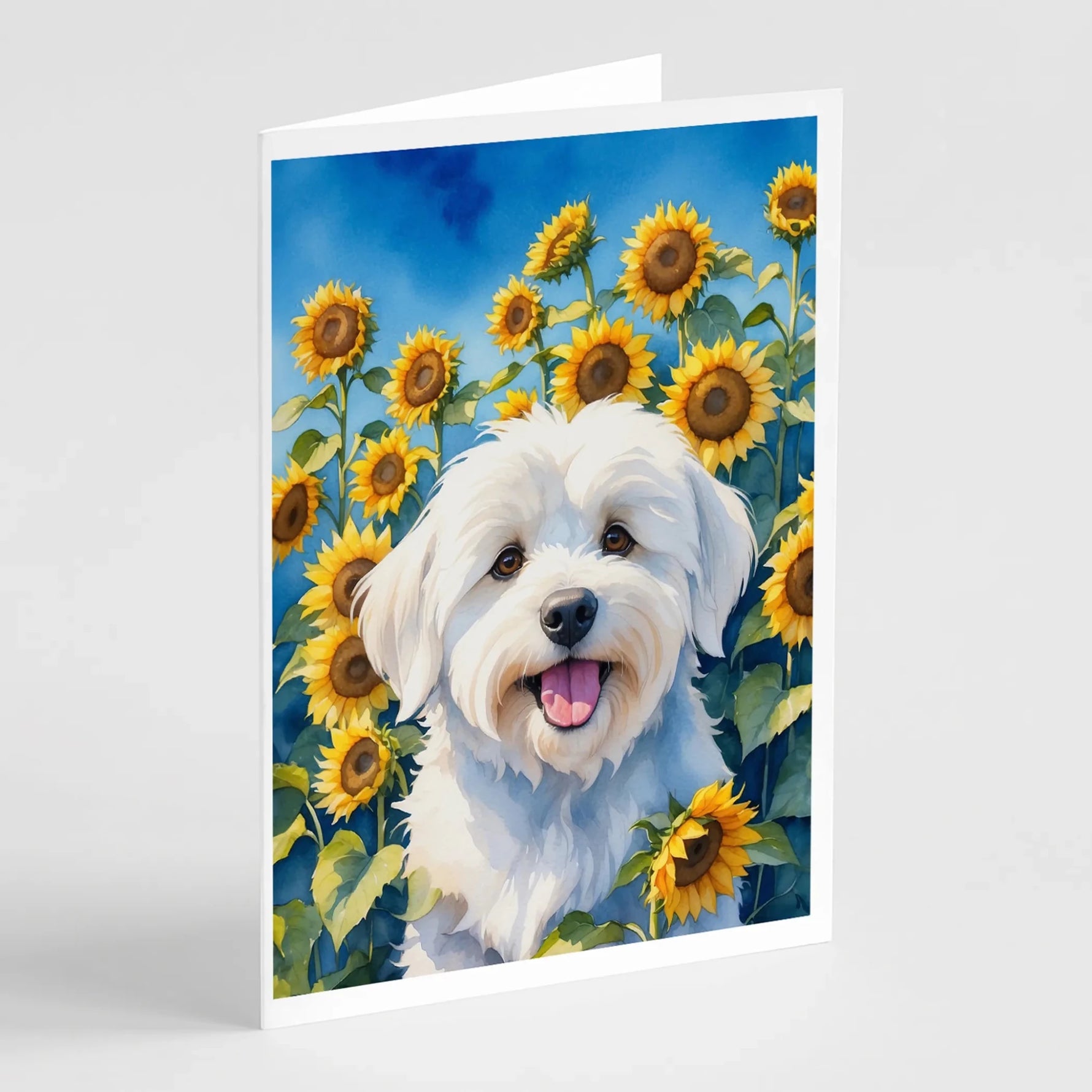 In Sunflowers Greeting Cards - Size: 5X7 | Pack Of: 1 | Collection name: In sunflowers-AMAZON FACTORY