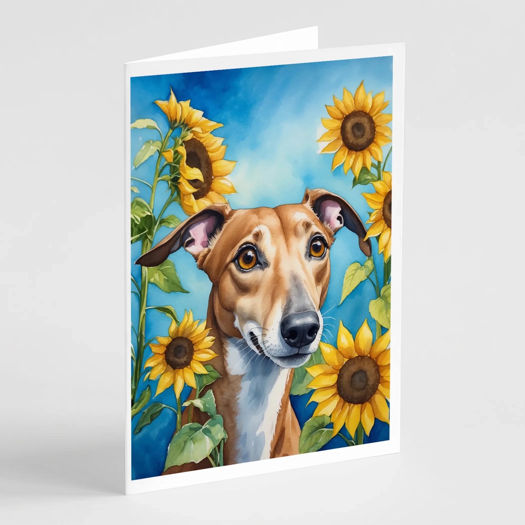 In Sunflowers Greeting Cards - Size: 5X7 | Pack Of: 1 | Collection name: In sunflowers-AMAZON FACTORY