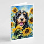 In Sunflowers Greeting Cards - Size: 5X7 | Pack Of: 1 | Collection name: In sunflowers-AMAZON FACTORY