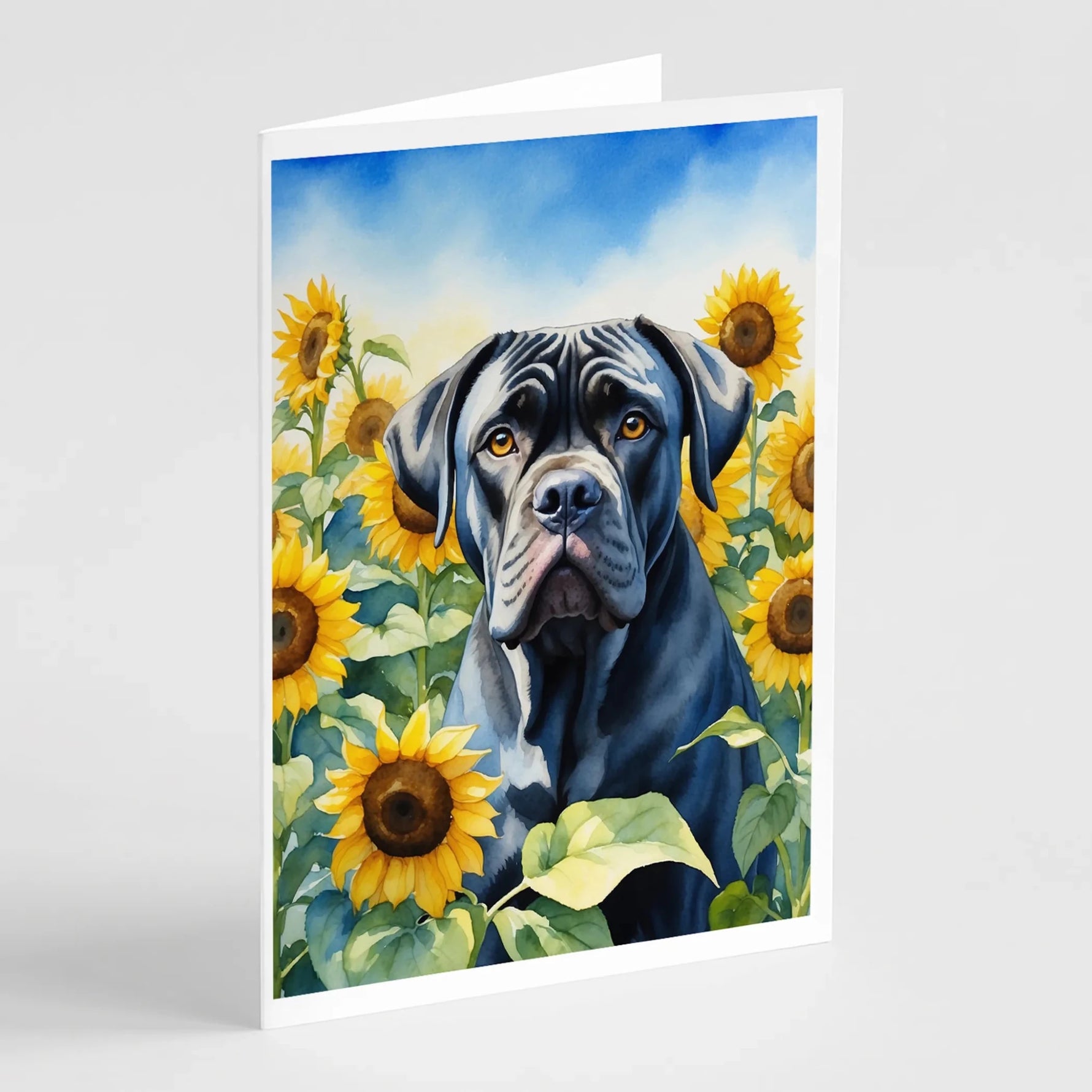 In Sunflowers Greeting Cards - Size: 5X7 | Pack Of: 1 | Collection name: In sunflowers-AMAZON FACTORY