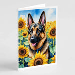 In Sunflowers Greeting Cards - Size: 5X7 | Pack Of: 1 | Collection name: In sunflowers-AMAZON FACTORY
