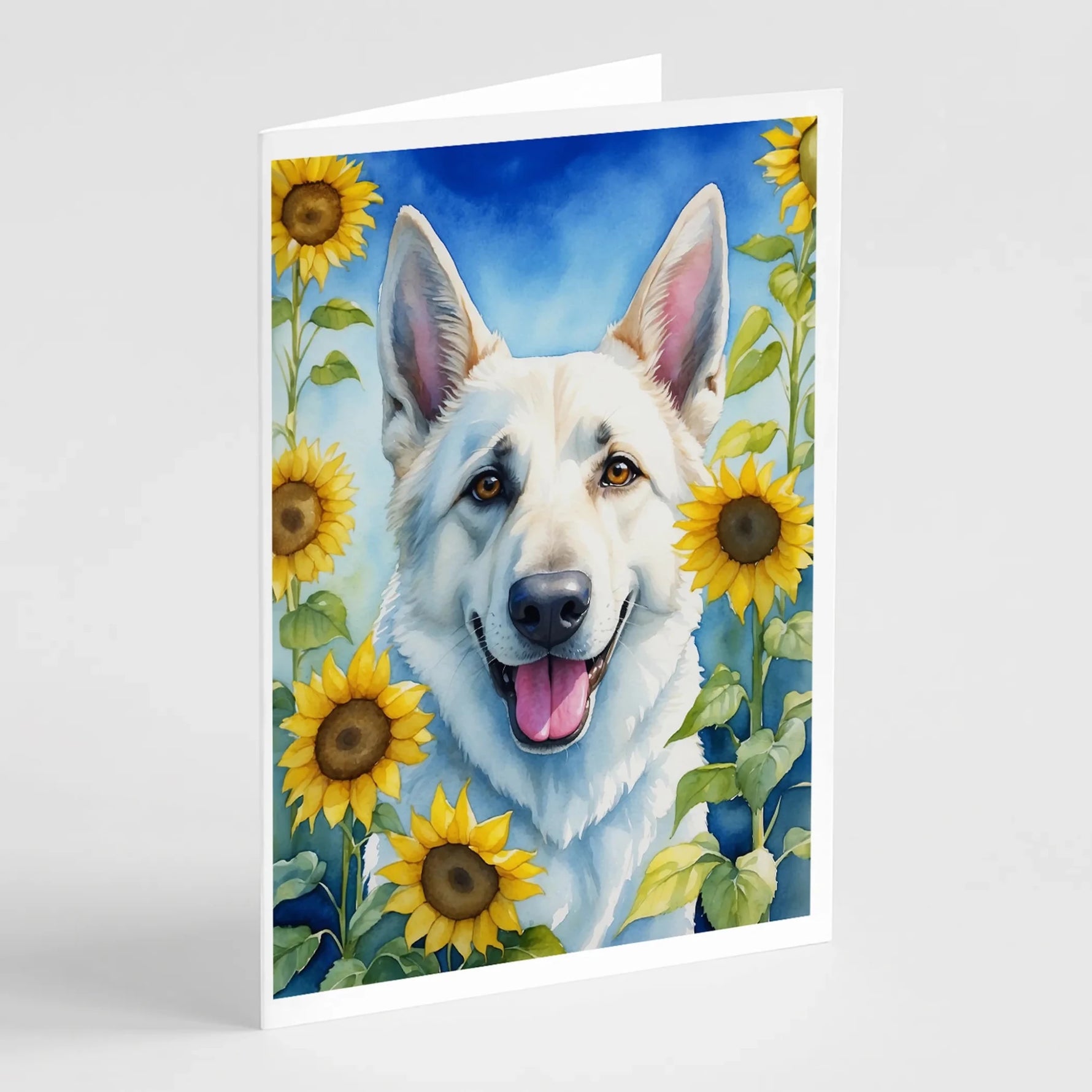 In Sunflowers Greeting Cards - Size: 5X7 | Pack Of: 1 | Collection name: In sunflowers-AMAZON FACTORY