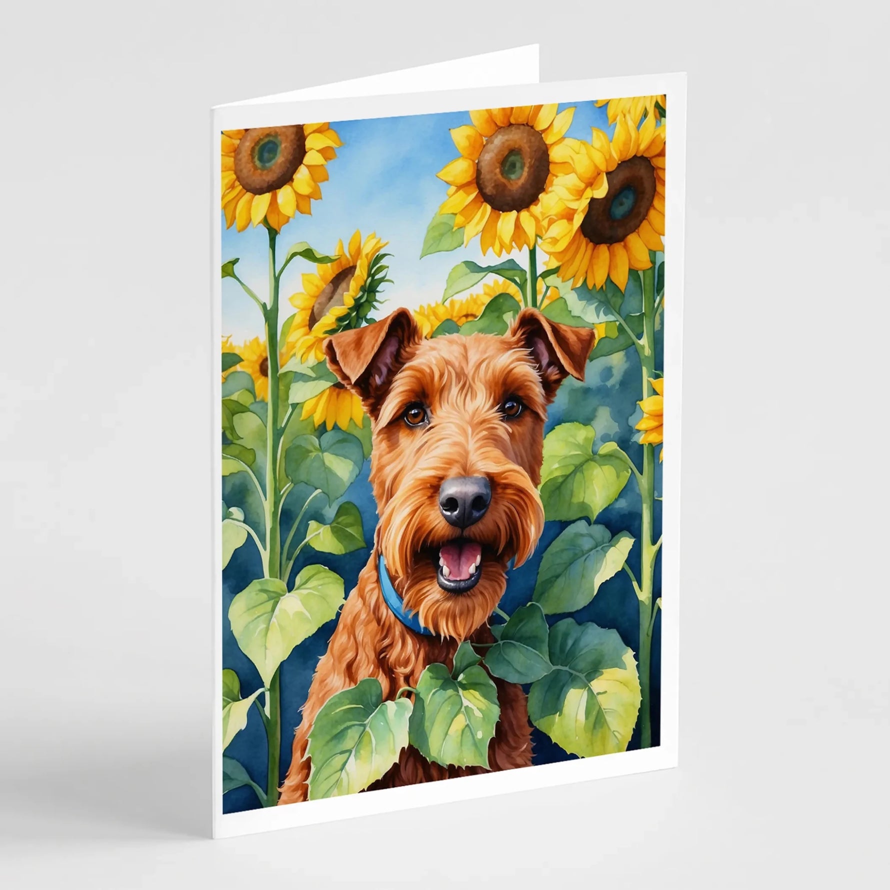 In Sunflowers Greeting Cards - Size: 5X7 | Pack Of: 1 | Collection name: In sunflowers-AMAZON FACTORY