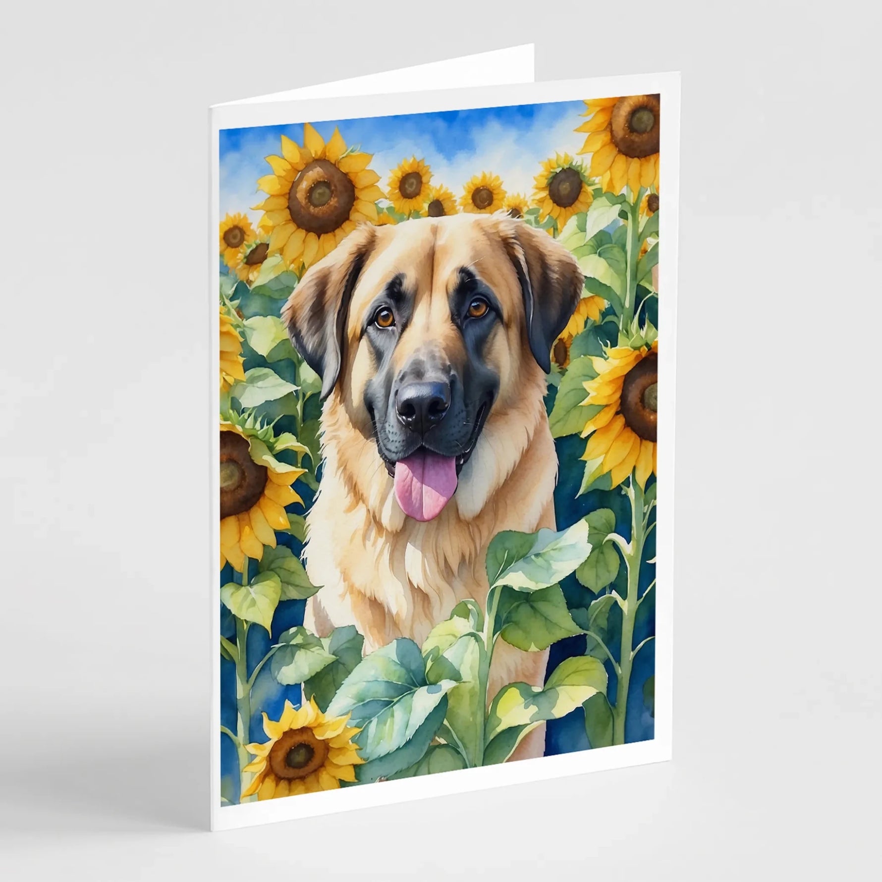 In Sunflowers Greeting Cards - Size: 5X7 | Pack Of: 1 | Collection name: In sunflowers-AMAZON FACTORY