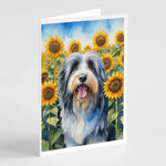 In Sunflowers Greeting Cards - Size: 5X7 | Pack Of: 1 | Collection name: In sunflowers-AMAZON FACTORY