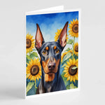 In Sunflowers Greeting Cards - Size: 5X7 | Pack Of: 1 | Collection name: In sunflowers-AMAZON FACTORY