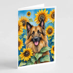 In Sunflowers Greeting Cards - Size: 5X7 | Pack Of: 1 | Collection name: In sunflowers-AMAZON FACTORY