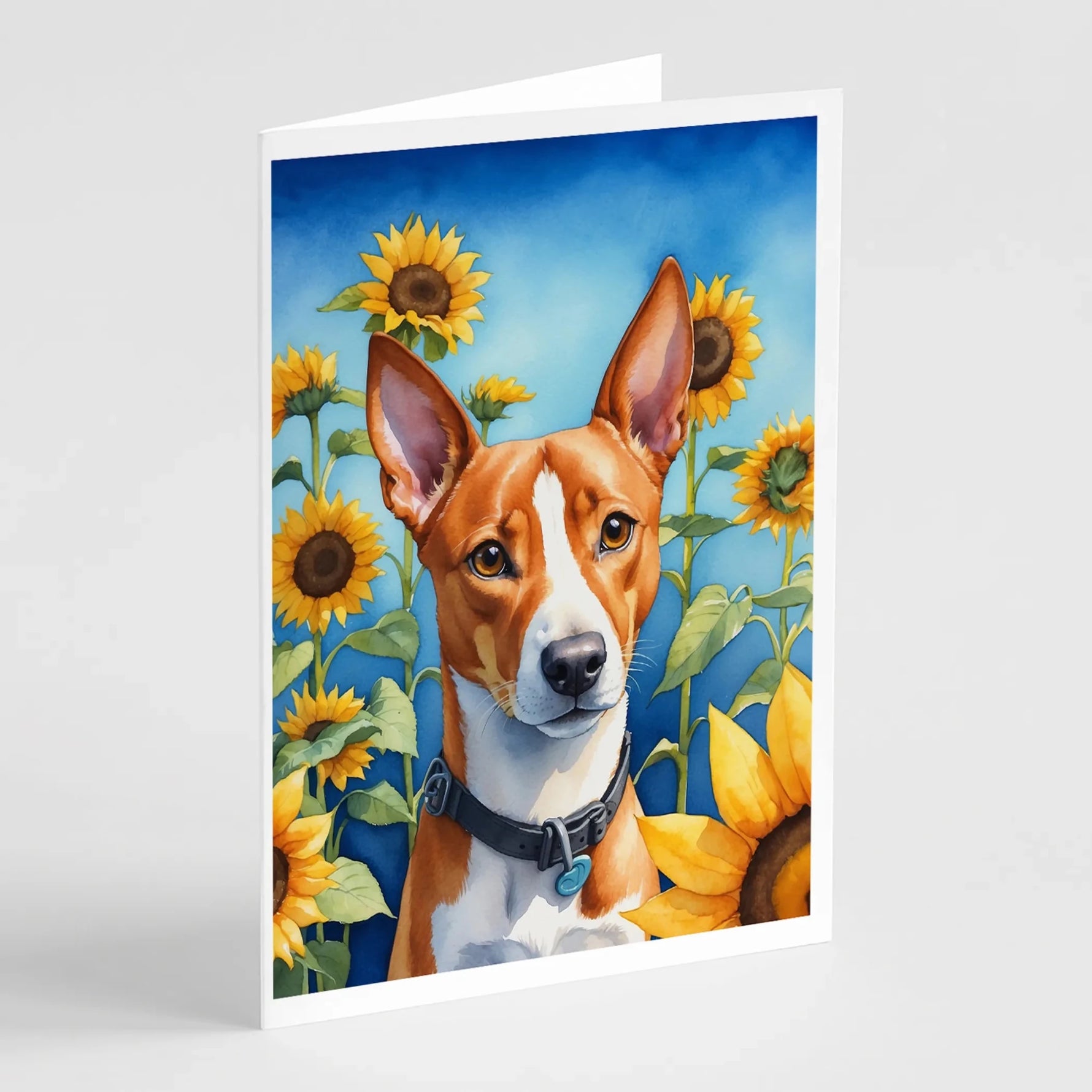 In Sunflowers Greeting Cards - Size: 5X7 | Pack Of: 1 | Collection name: In sunflowers-AMAZON FACTORY