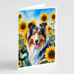 In Sunflowers Greeting Cards - Size: 5X7 | Pack Of: 1 | Collection name: In sunflowers-AMAZON FACTORY