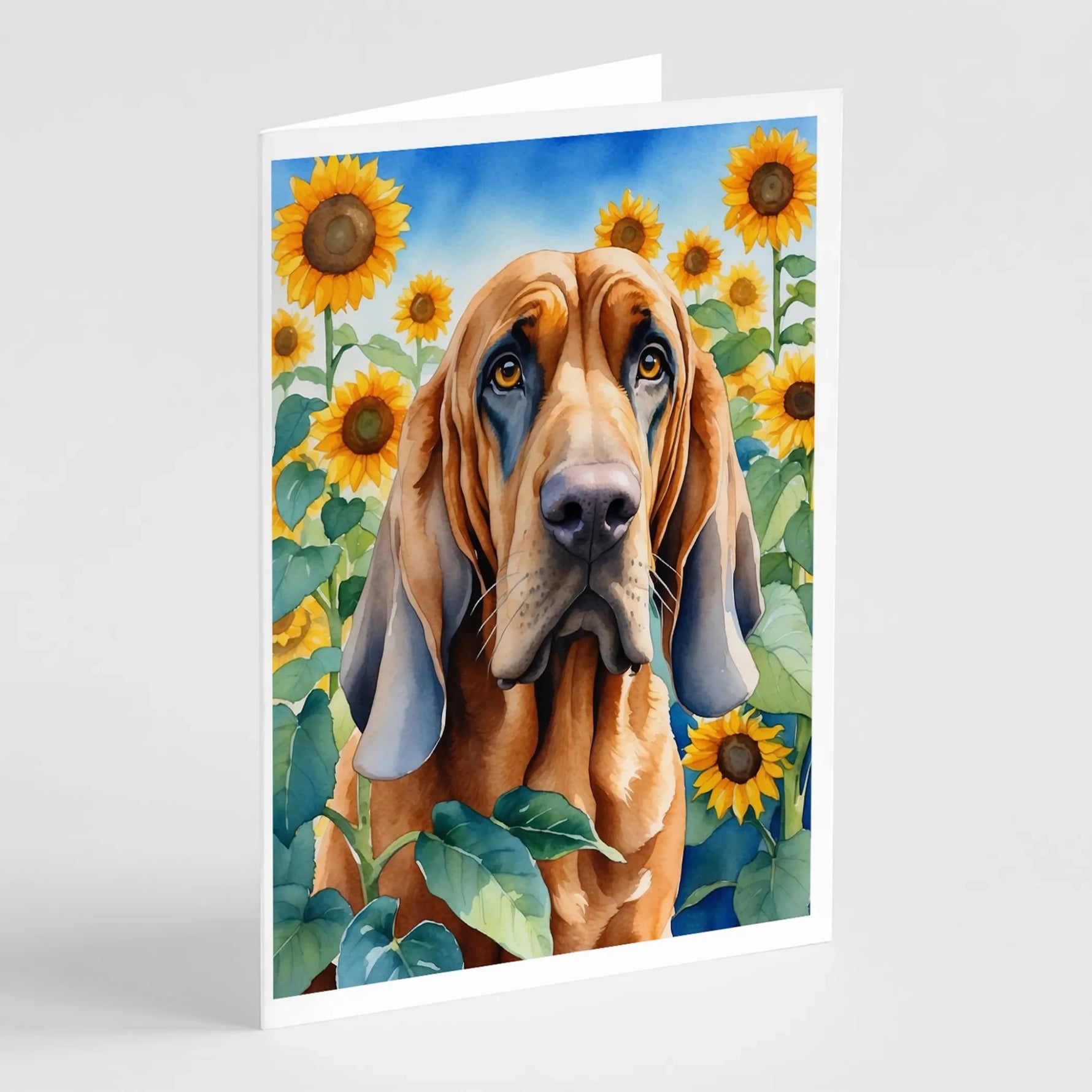 In Sunflowers Greeting Cards - Size: 5X7 | Pack Of: 1 | Collection name: In sunflowers-AMAZON FACTORY