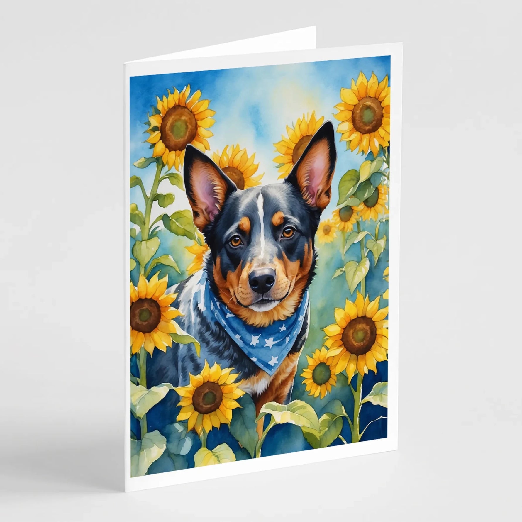 In Sunflowers Greeting Cards - Size: 5X7 | Pack Of: 1 | Collection name: In sunflowers-AMAZON FACTORY