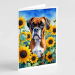 In Sunflowers Greeting Cards - Size: 5X7 | Pack Of: 1 | Collection name: In sunflowers-AMAZON FACTORY