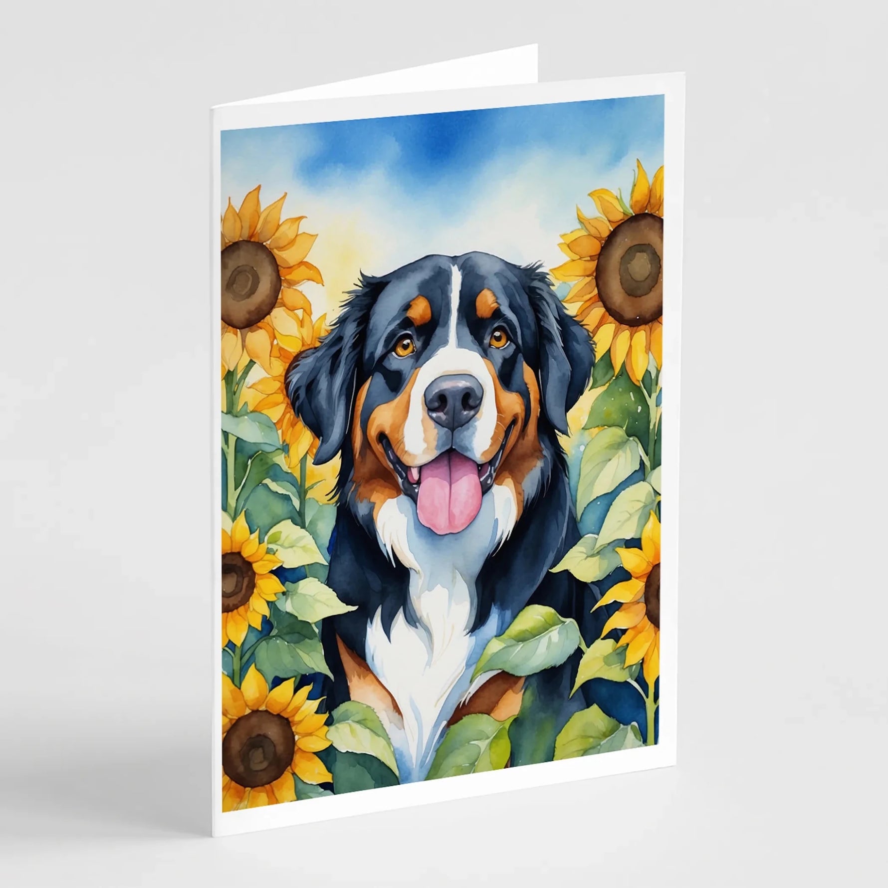In Sunflowers Greeting Cards - Size: 5X7 | Pack Of: 1 | Collection name: In sunflowers-AMAZON FACTORY