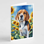 In Sunflowers Greeting Cards - Size: 5X7 | Pack Of: 1 | Collection name: In sunflowers-AMAZON FACTORY