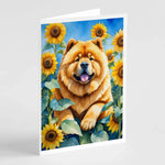 In Sunflowers Greeting Cards - Size: 5X7 | Pack Of: 1 | Collection name: In sunflowers-AMAZON FACTORY