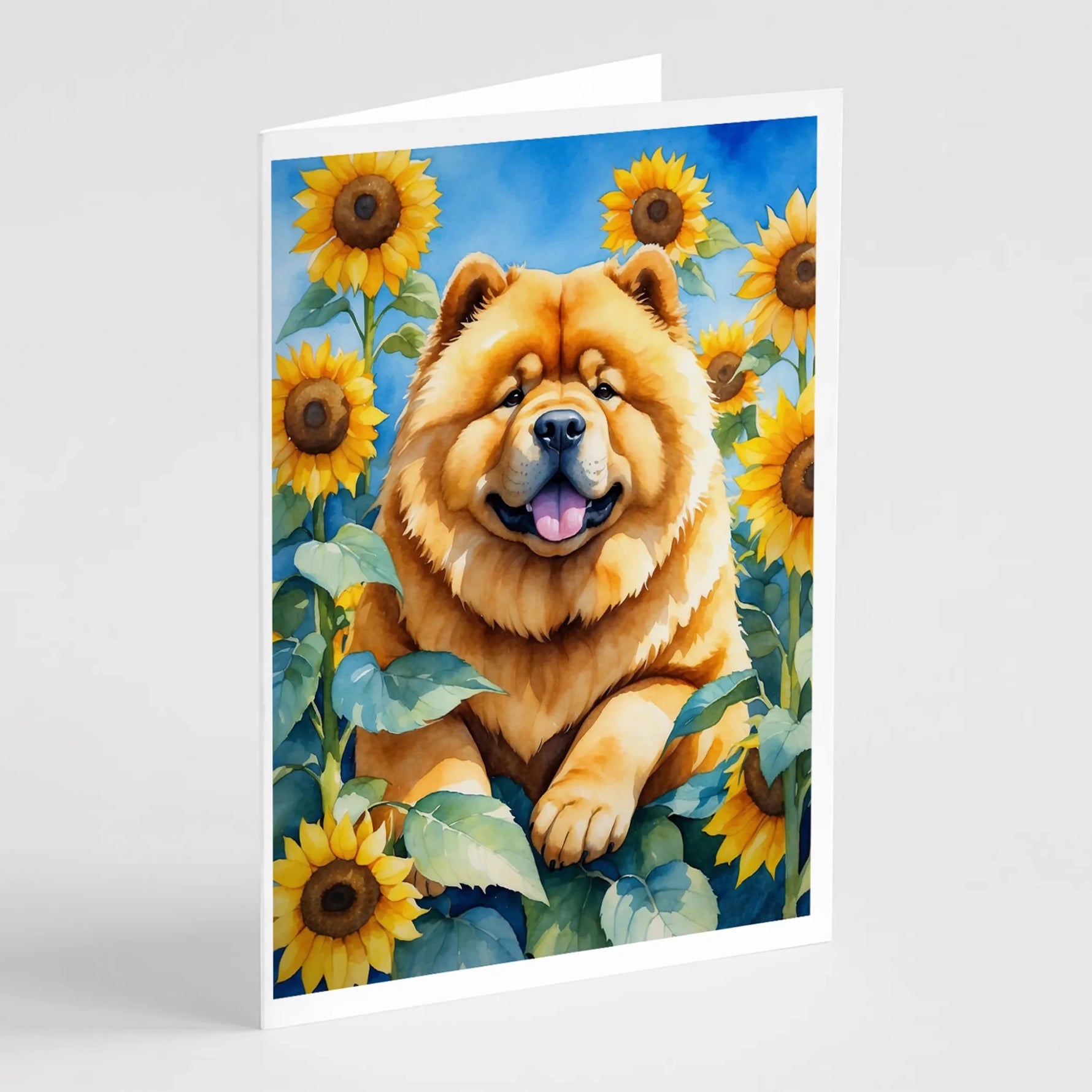 In Sunflowers Greeting Cards - Size: 5X7 | Pack Of: 1 | Collection name: In sunflowers-AMAZON FACTORY