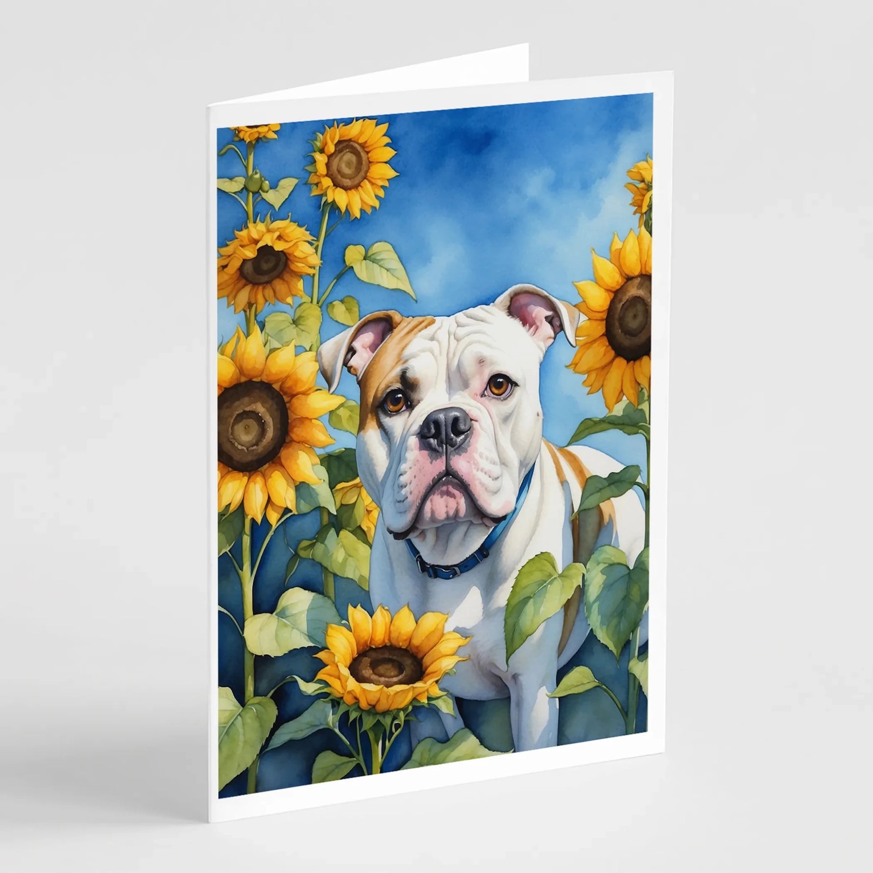In Sunflowers Greeting Cards - Size: 5X7 | Pack Of: 1 | Collection name: In sunflowers-AMAZON FACTORY