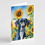 In Sunflowers Greeting Cards - Size: 5X7 | Pack Of: 1 | Collection name: In sunflowers-AMAZON FACTORY