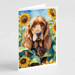 In Sunflowers Greeting Cards - Size: 5X7 | Pack Of: 1 | Collection name: In sunflowers-AMAZON FACTORY