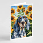 In Sunflowers Greeting Cards - Size: 5X7 | Pack Of: 1 | Collection name: In sunflowers-AMAZON FACTORY