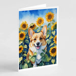 In Sunflowers Greeting Cards - Size: 5X7 | Pack Of: 1 | Collection name: In sunflowers-AMAZON FACTORY