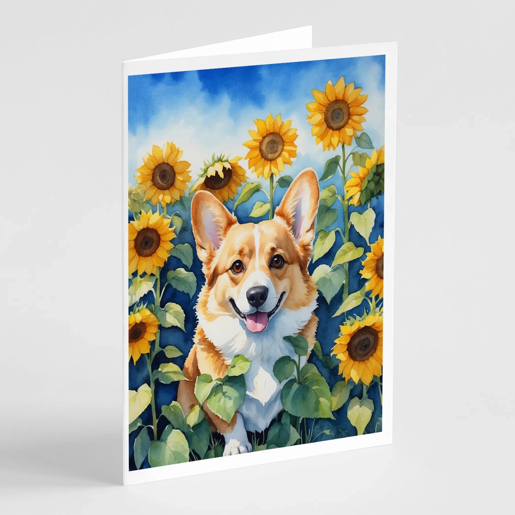 In Sunflowers Greeting Cards - Size: 5X7 | Pack Of: 1 | Collection name: In sunflowers-AMAZON FACTORY
