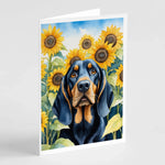 In Sunflowers Greeting Cards - Size: 5X7 | Pack Of: 1 | Collection name: In sunflowers-AMAZON FACTORY